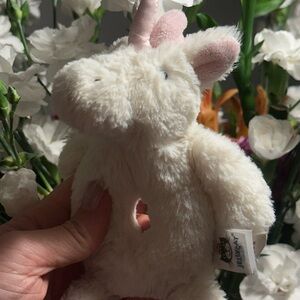 Jellycat Cream Unicorn Plush Toy Rattle